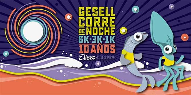 Gesell corre de noche