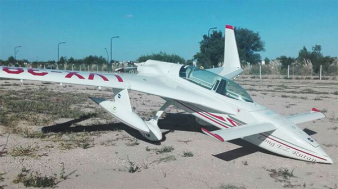 Avioneta aterrizó de emergencia en Nordelta