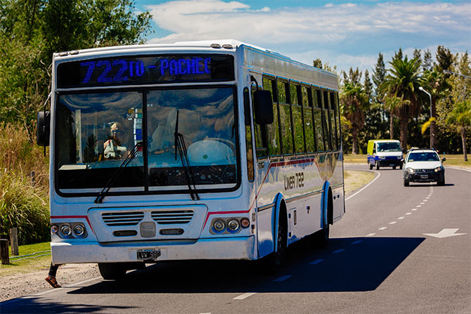 transporte público en Nordelta