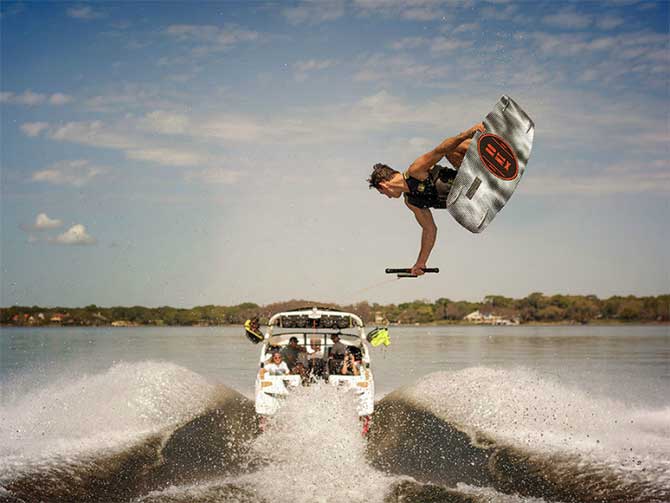 Mundial de wakeboard en Puertos Escobar