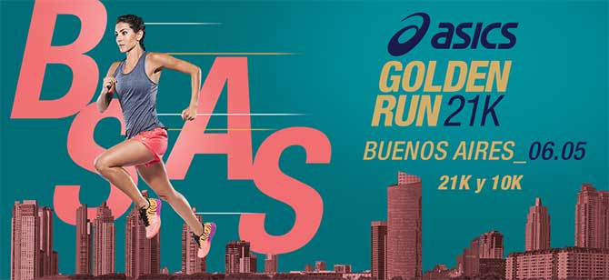 21K Asics Golden Run en Palermo