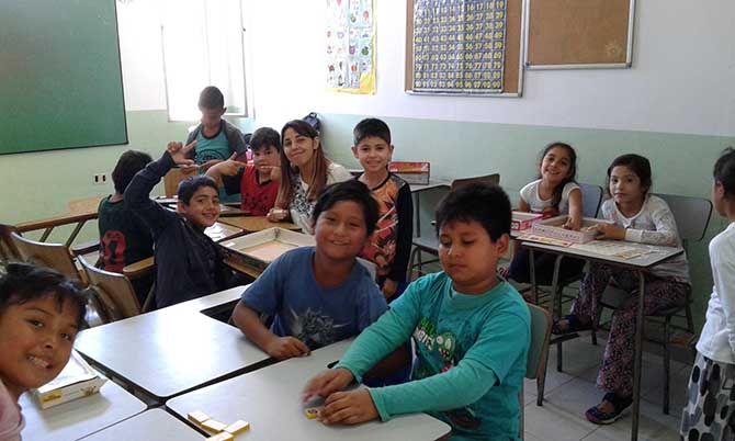 Programa educativo innovador para niños de la escuela primaria