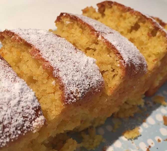 budin de naranja