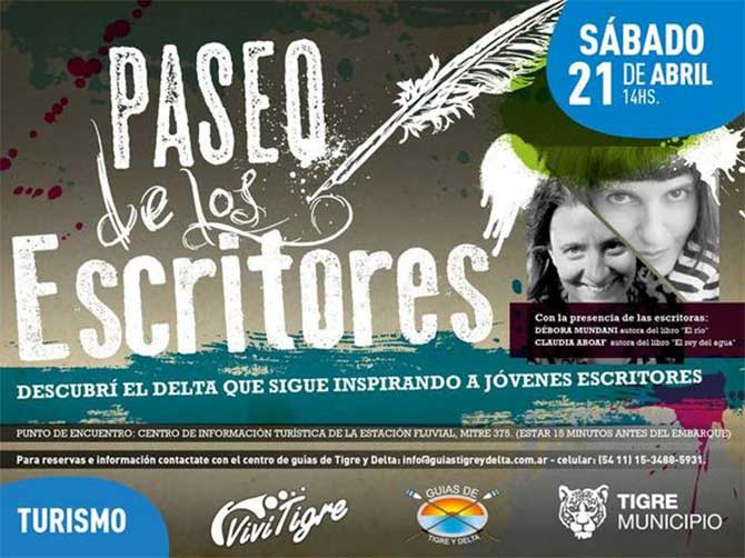 Sexta edición del Paseo de los Escritores