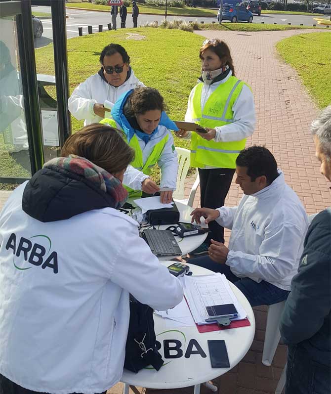 Operativo de ARBA en el acceso a Nordelta