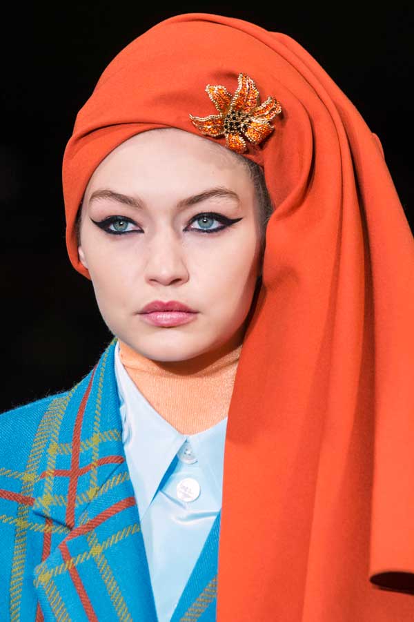 Gigi Hadid en desfile de Marc Jacobs