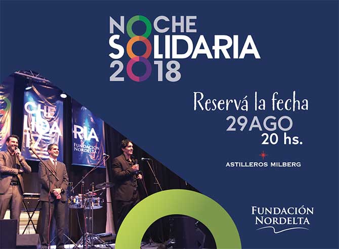 Noche Solidaria 2018 de Fundación Nordelta
