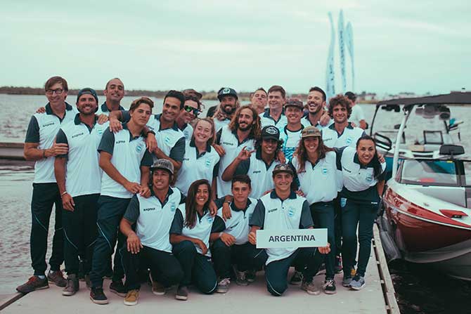 Puertos fue el escenario del Campeonato Mundial de Wakeboard