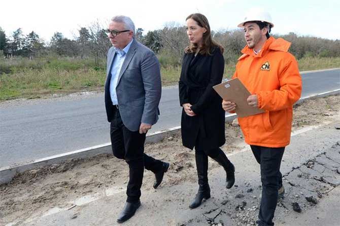 Julio Zamora recibió a María Eugenia Vidal