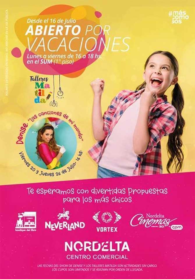 Vacaciones de invierno en Nordelta Centro Comercial