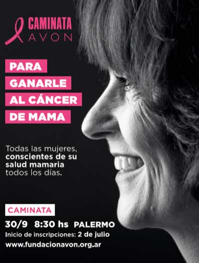 Caminata AVON para ganarle al cáncer de mamá