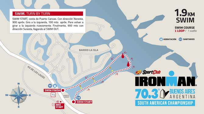 Recorridos Ironman en Nordelta