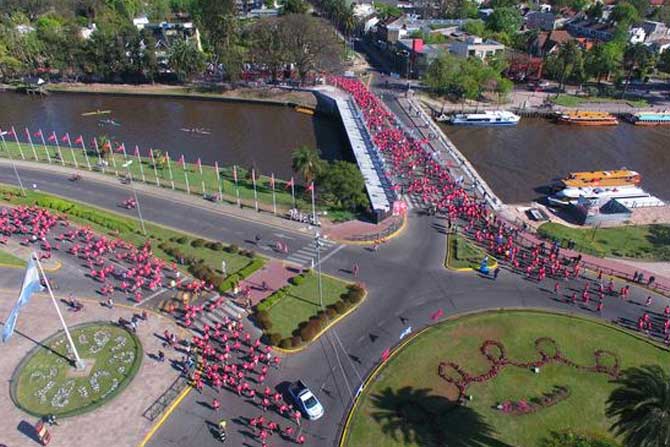 Tigre de fiesta con su tradicional maratón