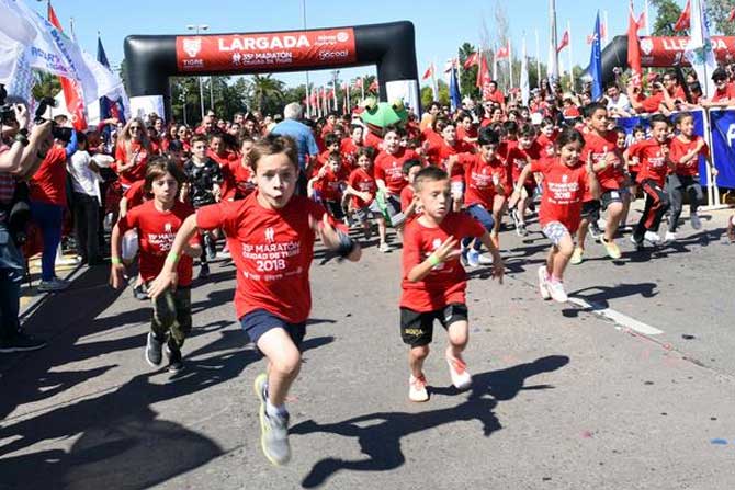 Tigre de fiesta con su tradicional maratón