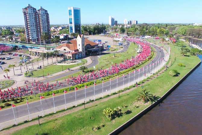 Tigre de fiesta con su tradicional maratón