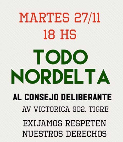 Vecinos de Nordelta reclaman por ordenanza colectivos en Nordelta