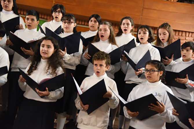 Concierto de Coro Nacional de Niños en Nordelta
