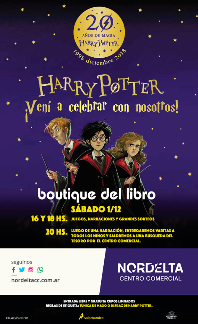 Harry Potter se celebra en Nordelta