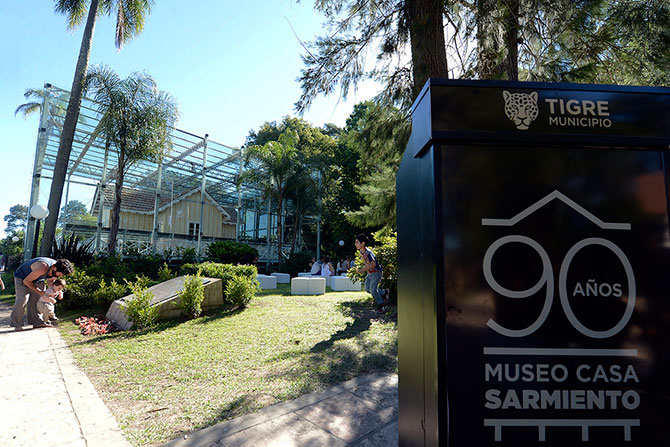 Tigre conmemora los 90 años del Museo Casa Sarmiento