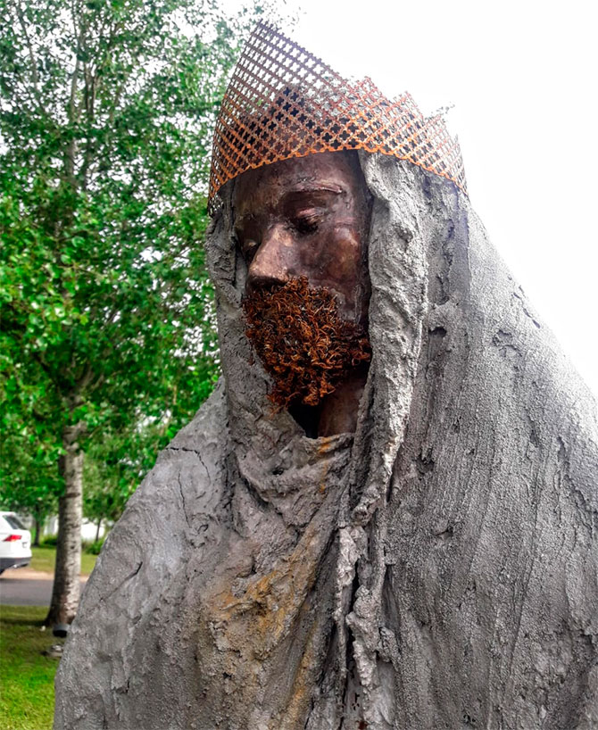 Historia detrás del pesebre de Santa Bárbara