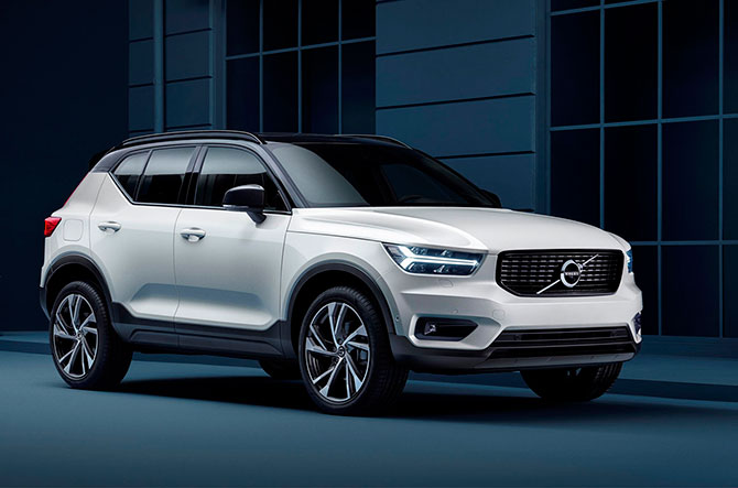 Volvo lanza en Argentina el XC40 T4 Kinetic