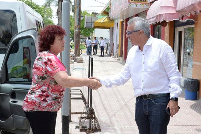 Tigre: Nuevas veredas y cámara de seguridad en Troncos del Talar