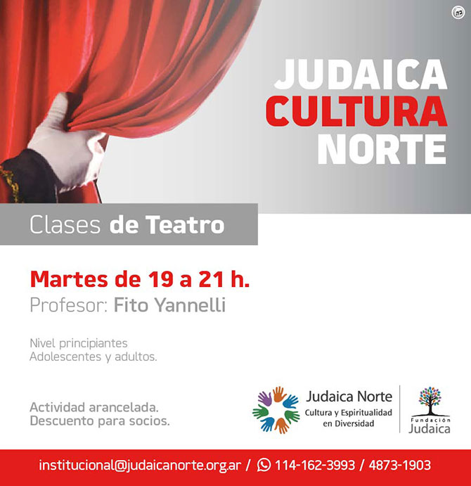 Judaica Norte: Cronograma 2019