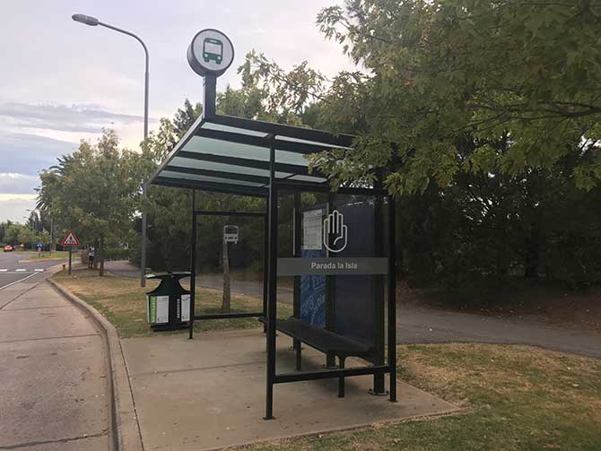 Llega el colectivo a Nordelta