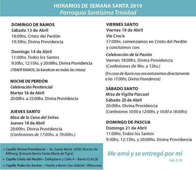 Semana Santa 2019