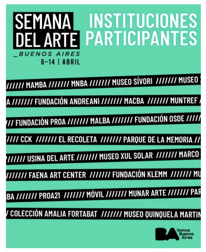 SEMANA DEL ARTE En Buenos Aires