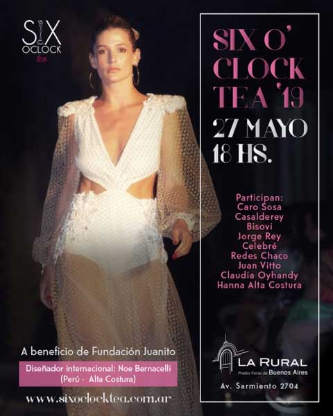 Lanzamiento Six O´Clock Tea