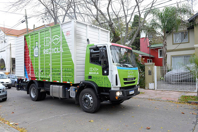 Reciclá Tigre. Mapa de los ecopuntos del programa municipal