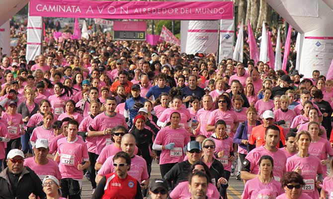 Participá de la 15° edición de Caminata Avón para Ganarle al Cáncer de Mama