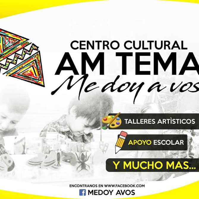 Centro Cultural AM-Tema: generando conciencia emprendedora en Villa La Ñata
