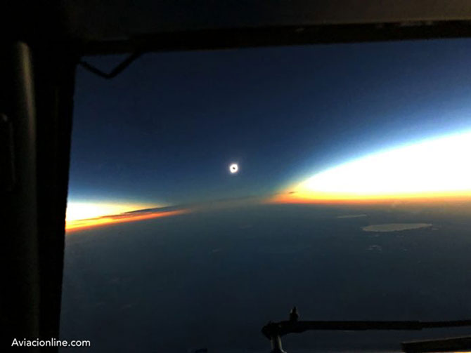 Eclipse Solar: relato de un piloto de Nordelta que lo vio desde las alturas.