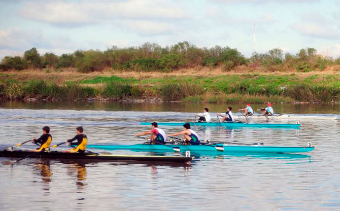 Remo: el deporte preferido de los tigrenses