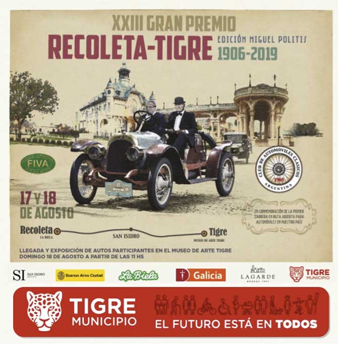 Autos clásicos en Tigre