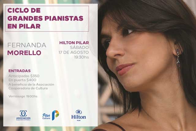 Ciclo de grandes pianistas en Hilton Pilar