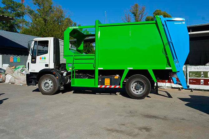 Nordelta: residuos reciclables en las obras