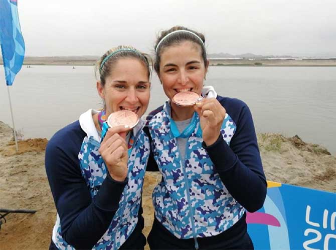 Remeros de Tigre obtuvieron medallas en los Panamericanos
