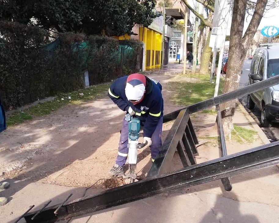 Suman refugios en las paradas de colectivos de Don Torcuato