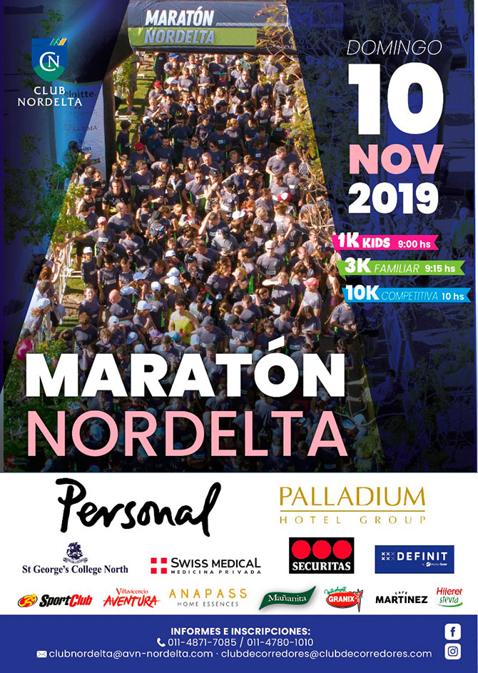 Llega una nueva edición de Maratón Nordelta