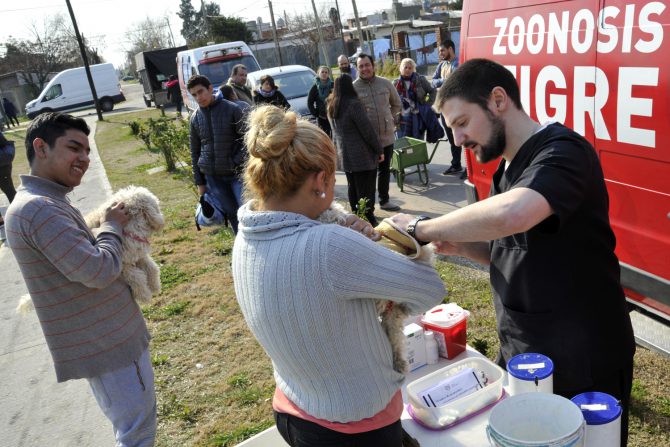 Zoonosis Tigre inicia el recorrido de septiembre