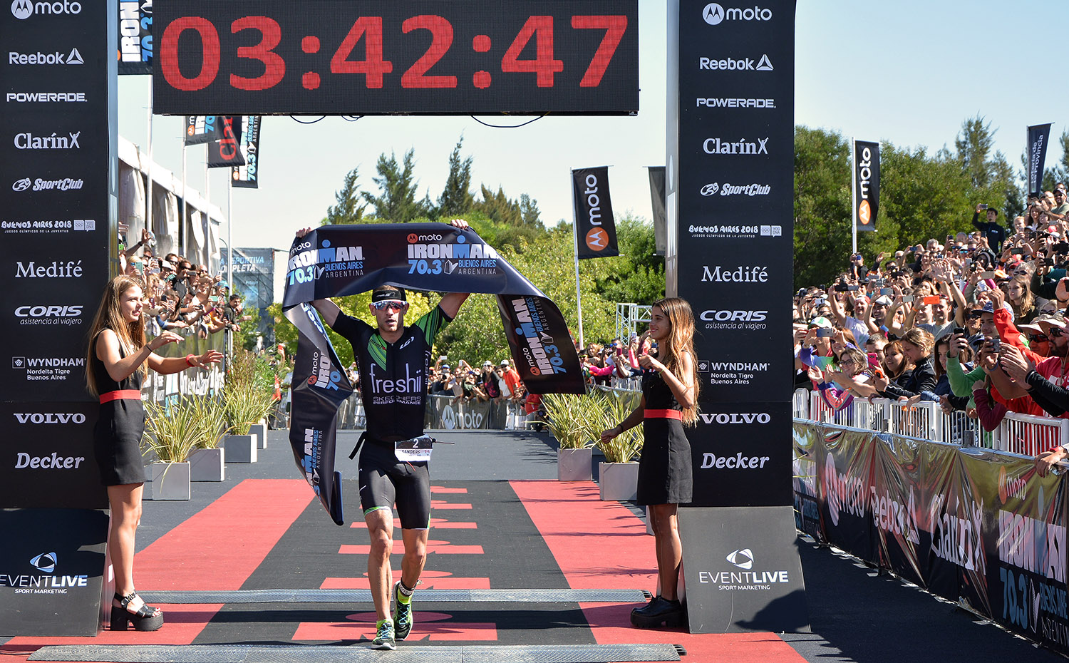 Una vez más, Tigre recibe el Ironman 70.3