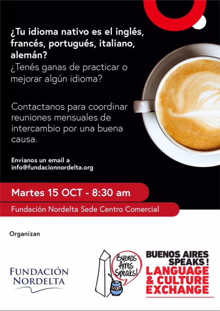 Fundación Nordelta y Buenos Aires Speaks! se unen en Nordelta