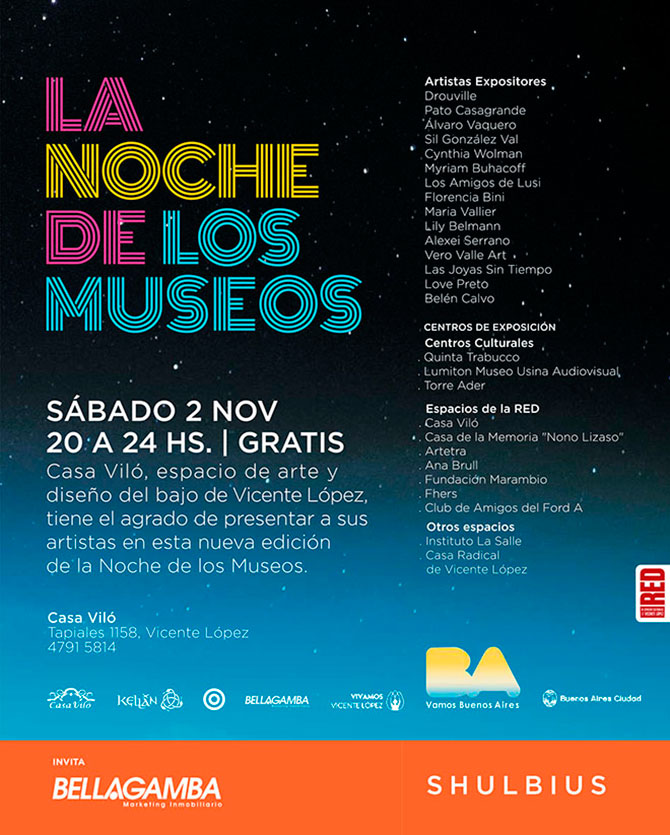 La Noche de los Museos llega a Vicente López