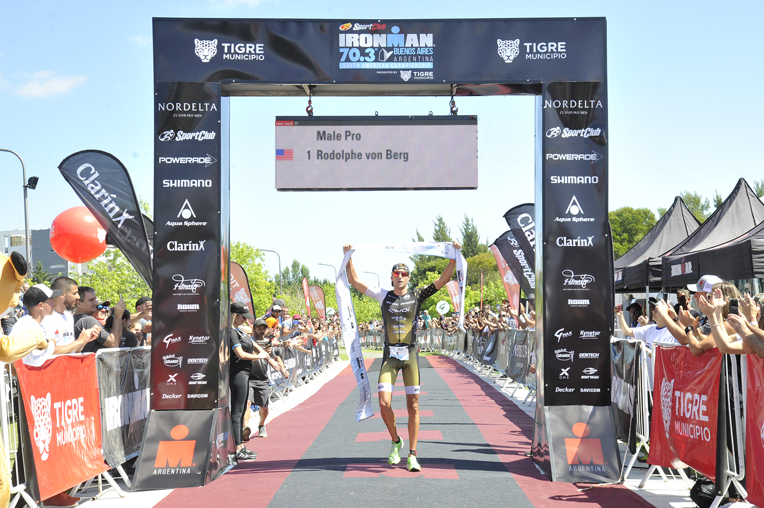 Tigre vivió el Ironman 70.3 Buenos Aires South American Championship