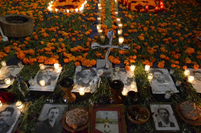 Viví la celebración mexicana del Día de los Muertos en el Palacio Noel 