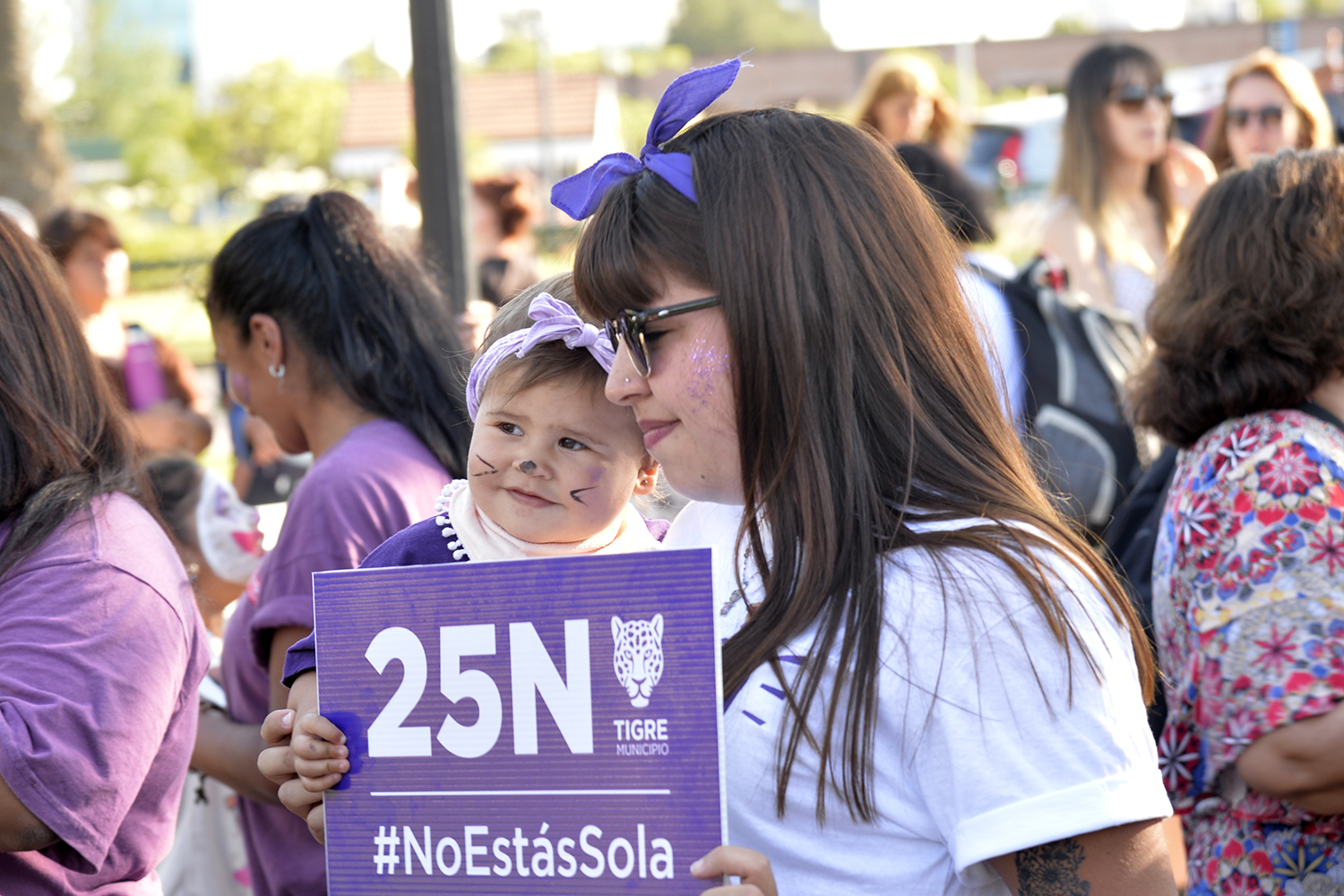 Tigre festeja el Día Internacional de la No Violencia contra las Mujeres