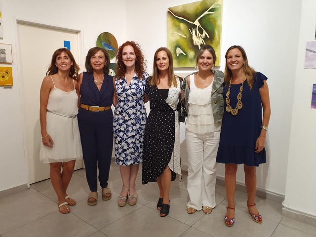 Inauguró la muestra del Taller de Connie Pini 2019